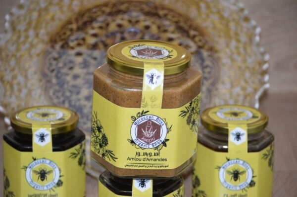 Authentic Amlou Spread with Almonds, Honey & Argan Oil